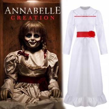 Annabelle Horror Movie Dress Halloween Cosplay C