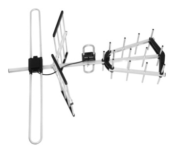 МОЩНЫЙ НАБОР DVB-T2 ДЛЯ 3 ТВ АНТЕННЫ КОМБИНИРОВАННЫЙ LTE ФИЛЬТР MUX8 4K 200км