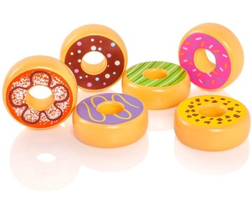 ПЕЧЕНЬЕ VIGA WOODEN DONUTS ПОЖЕРТВОВАНИЕ 6 ШТ.