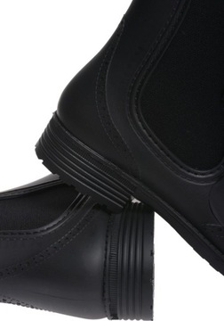 КОРОТКИЕ РЕЗИНОВЫЕ БОТИНКИ ЖЕНСКИЕ, РЕЗИНОВЫЕ БОТИНКИ, черный40