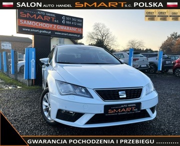 Seat Leon III Hatchback Facelifting 1.4 TSI 125KM 2017 Seat Leon Androidauto /Biała Perła / Salon Pl /