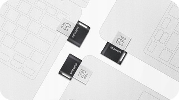 Флэш-накопитель SAMSUNG FIT Plus 64 ГБ USB 3.1 300 МБ/с