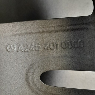 4× DISK HLINÍK MERCEDES-BENZ OE A2464010000 6.5" X 16" 5X112 ET 49