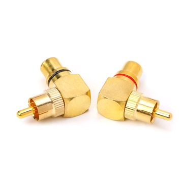 УГЛОВОЙ ПЕРЕХОДНИК РАЗЪЕМ RCA CINCH NAKAMICHI HQ