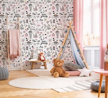 НЕСОЕДИНЕННЫЕ ОБОИ ЕДИНОРОГ UNICORN PRINCESSA