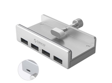 hub USB 3.0 x 4 biurkowy z uchwytem ORICO