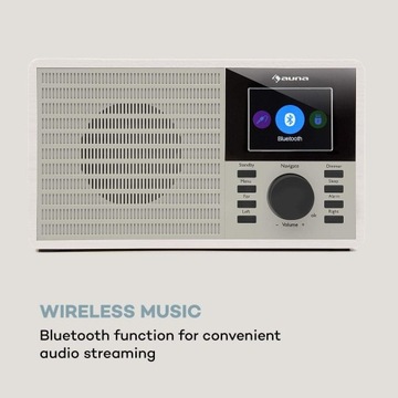 Радио DAB AUNA DR-160 Bluetooth USB AUX MP3 FM