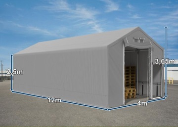 Промышленная палатка 4х12-2,5 ПЕРВОГО СКЛАДСКОГО ЗАЛА