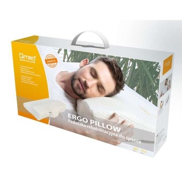Poduszka ortopedyczna Qmed ERGO PILLOW + POKROWIEC