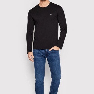 Emporio Armani koszulka longsleeve męska czarna 111653-2R722-00020 XL