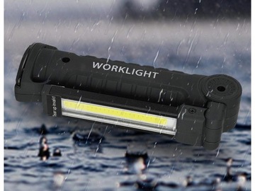 ЛАМПА ДЛЯ МАСТЕРСКОЙ С МАГНИТОМ + КРЮЧКОМ, СКЛАДНАЯ ДЛЯ МАСТЕРСКОЙ USB 5в1