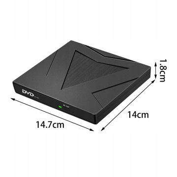 Компьютерный привод Рекордер Устройство чтения Внешний DVD