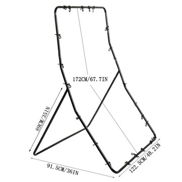 Бейсбольная сетка для тренировок и ловли мяча в софтбол