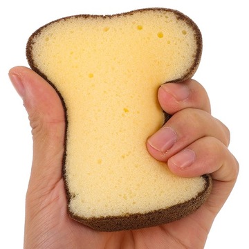 2 шт., губка, кухонное милое блюдо в форме хлеба