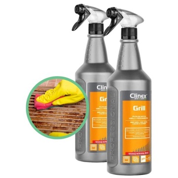 Plyn do mycia piekarników i grilli Clinex Grill 1l