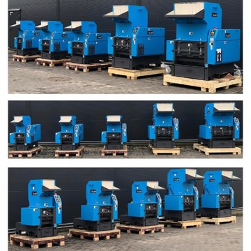 GRANULATOR MŁYN DO PLASTIKU / ELEKTRONIKI STILER 1,5kW WOLNOOBROTOWY