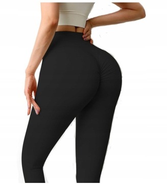 LEGGINSY SIŁOWNIA PUSH UP PODKREŚLAJĄCE POŚLADKI