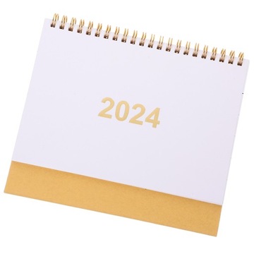 Dekoracja biurka Duży kalendarz 2024 Pulpit