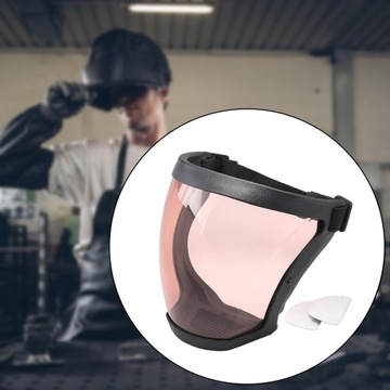 Полнолицевой щиток Простота обслуживания Эргономичный черный и кофейный цвета