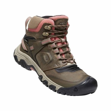 Buty sneakersy wysokie KEEN RIDGE FLEX KE-1024921 SKÓRZANE WODOODPORNE