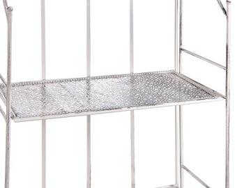 МЕТАЛЛИЧЕСКАЯ УГЛОВАЯ ПОЛКА ПОЛКА Садовая подставка для цветов Подставка