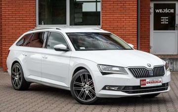 Skoda Superb III Kombi 2.0 TSI 220KM 2016 Skoda Superb 2.0B 220Ps Automat Navi Ledy Bixenon ZADBANA Salon Polska 2.0