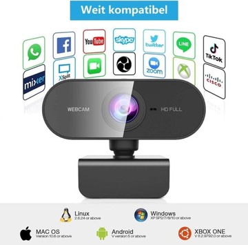 ВЕБ-КАМЕРА HD ДЛЯ КЛАССНОГО МИКРОФОНА ШТАТИВ