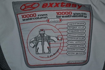КУРТКА МУЖСКАЯ ЗИМНЯЯ ЛЫЖНАЯ EXXTASY 10K L