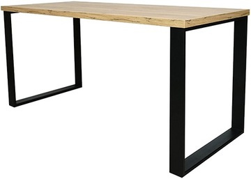 Industrialne BIURKO Stellar LOFT 160X68CM BIURO DĄB CRAFT ZŁOTY Reqube