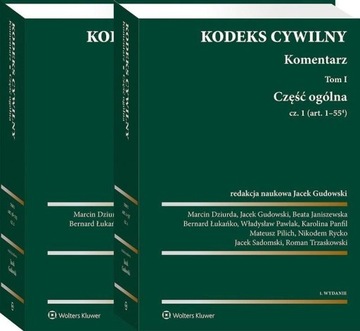 KODEKS CYWILNY T.1-2 CZĘŚĆ OGÓLNA PRACA ZBIOROWA