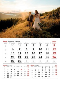 Календарь с одной фотографией 2024 Ваши фотографии