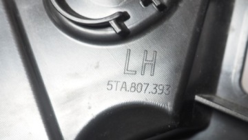 5TA807393, VW Touran III stoßstangenführung links heck 5TA807393 | thumb 1