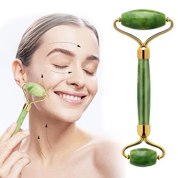 Нефритовый ролик для массажного скальпа и массажа для лица тела