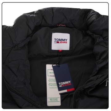 TOMMY HILFIGER MĘSKA KURTKA ZIMOWA CZARNA r. XL