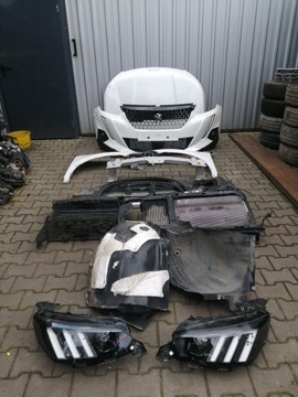 Peugeot 2008 II Maska Zderzak Przód Błotniki