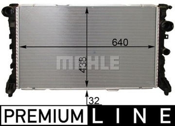 CHLADIČ VODY CR 1772 000P MAHLE