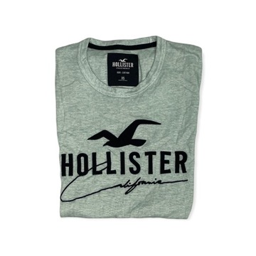 Koszulka t-shirt damski turkusowy HOLLISTER XS