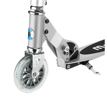 Двухколесный самокат Micro Sprite, серебристый