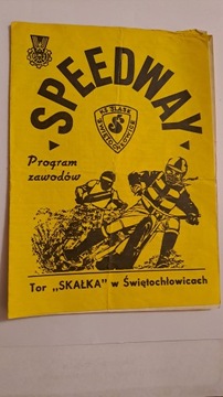 ŚLĄSK ŚWIĘTOCHŁOWICE - GKM GRUDZIĄDZ 11-05-1991 PROGRAM ŻUŻLOWY WYPEŁNIONY