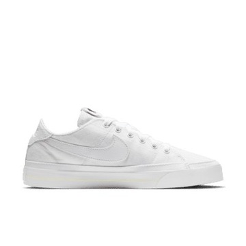 NIKE COURT LEGACY DAMSKIE TRAMPKI BIAŁE 43 SZD