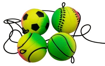 ШАР НА РЕЗИНЕ ДЛЯ БОТИНКИ РЕЗИНОВЫЙ ШАР SKILL GAME 4 ШТ.