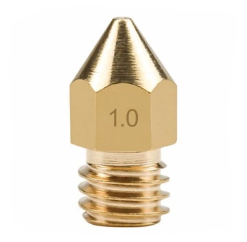 Dysza Mosiężna Brass MK8 1,0mm 1,75mm Creality Ender Pro V2 CR