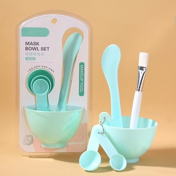 6pcs DIY Mask Brush Bowl Mixing Set 4 In1 Beauty