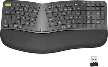 seenda Ergonomiczna klawiatura bezprzewodowa, 2,4 G