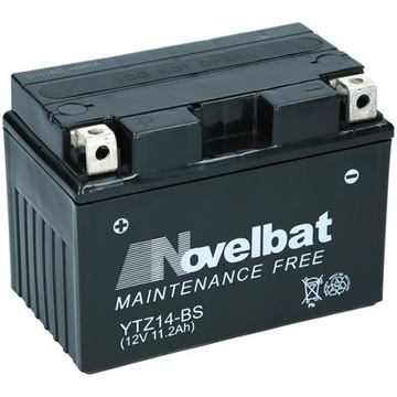 Akumulator Novelbat AGM 12V 11,3Ah YTZ14-BS L+