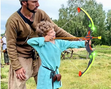 СВЕТЯЩИЙСЯ ЩИТ ДЛЯ СТРЕЛ ДЛЯ ДЕТЕЙ СВЕТОДИОДНЫЙ НАБОР