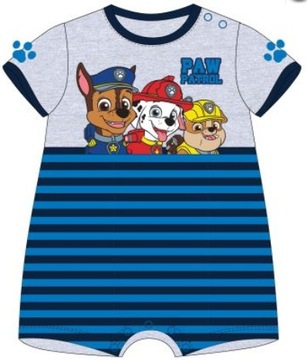 BODY ROMPER niemowlęcy ramper krótki PSI PATROL 80