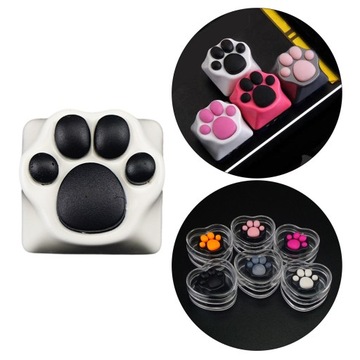 Niestandardowa nasadka klawiszy do gier dla koloru białego i czarnego