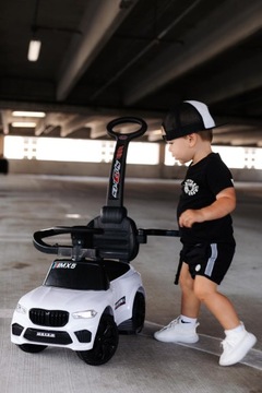 Спортивная коляска MX5 с ручкой и светодиодной подсветкой