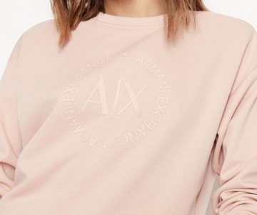 Armani Exchange bluza 8NYM67 YJ1GZ Kolor różowy Rozmiar XS